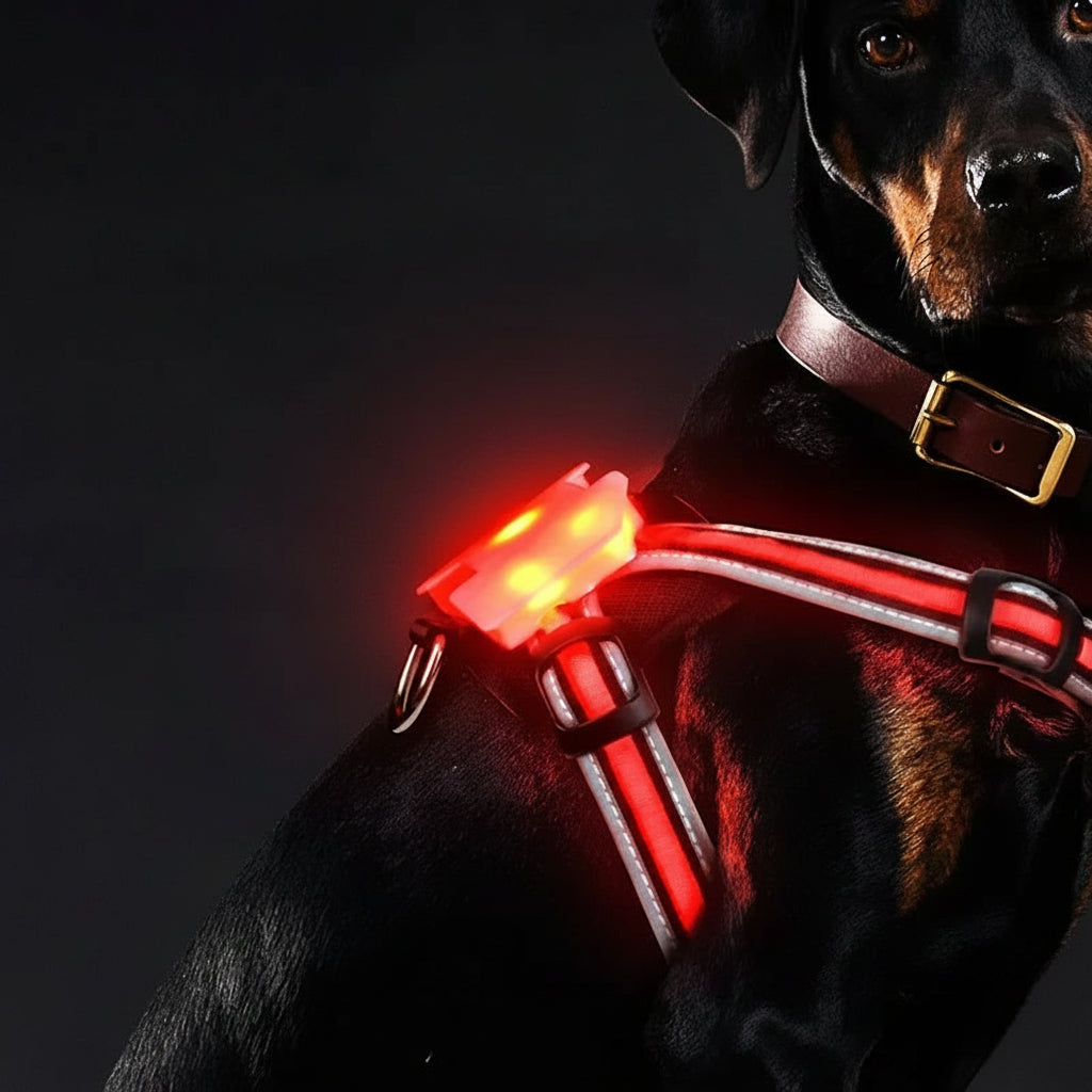 GlowSafe Rechargeable LED Dog Harness