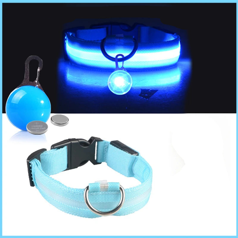 LumiGlow Rechargeable LED Dog Collar