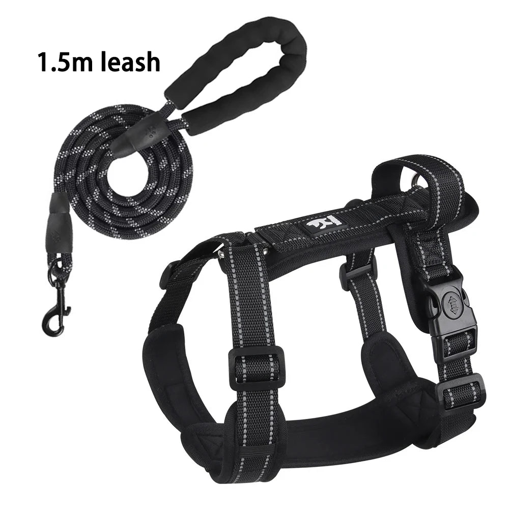 ReflectPro Dog Harness & Leash Set